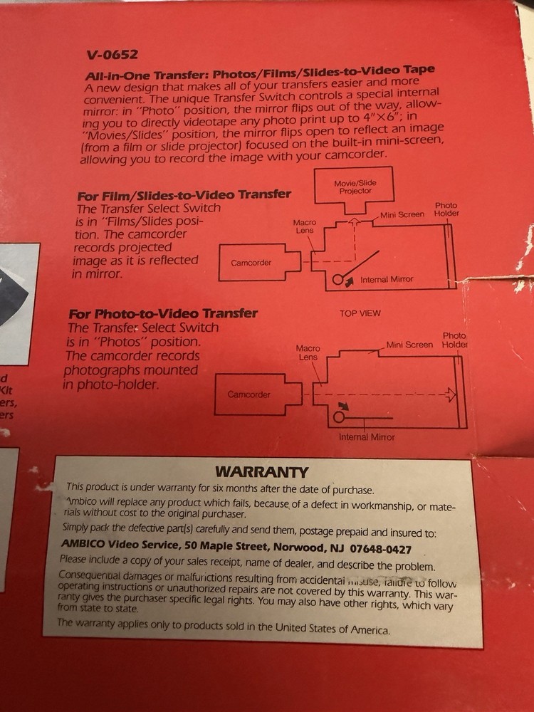 Ambico All In One Video Transfer