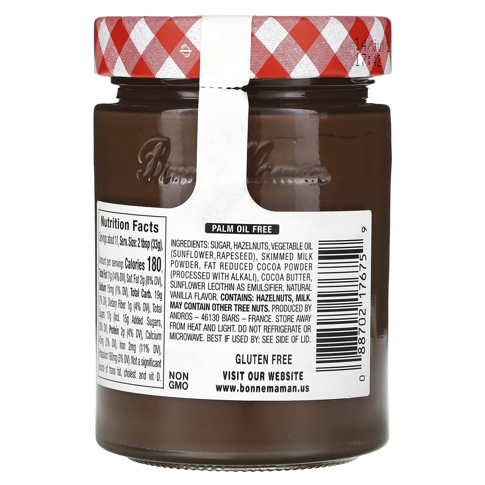 Hazelnut Chocolate Spread, 12.7 oz (360 g)