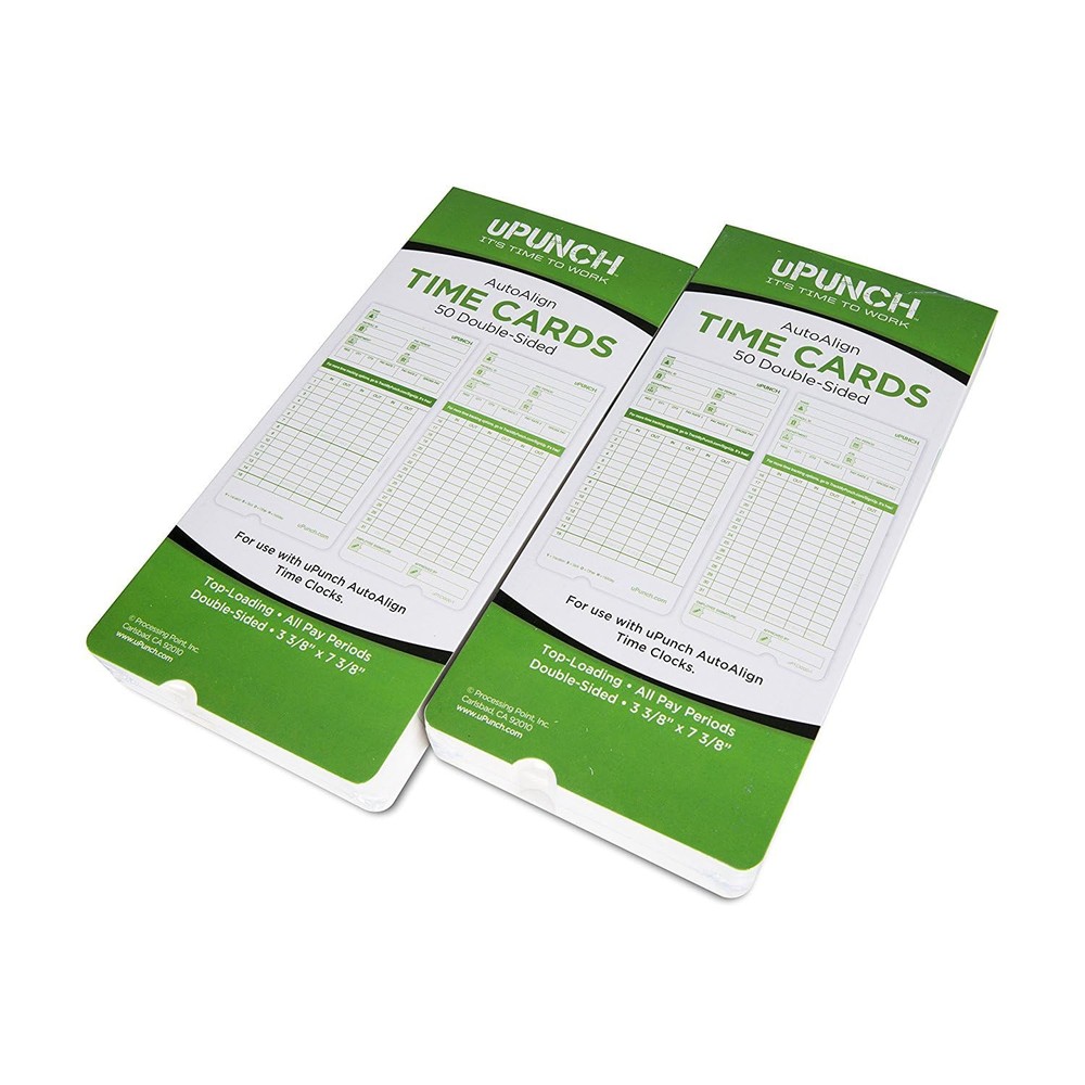 100 Time Cards for HN3000
