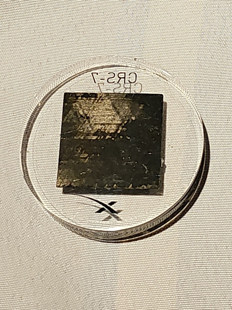 ​SpaceX CRS-7 Dragon Solar Cell Array Paperweight
