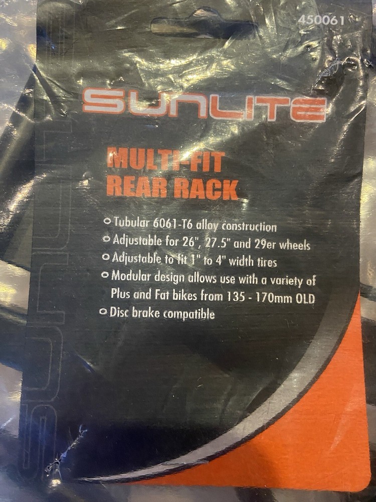 Sunlite Multi-Fit Rear Rack