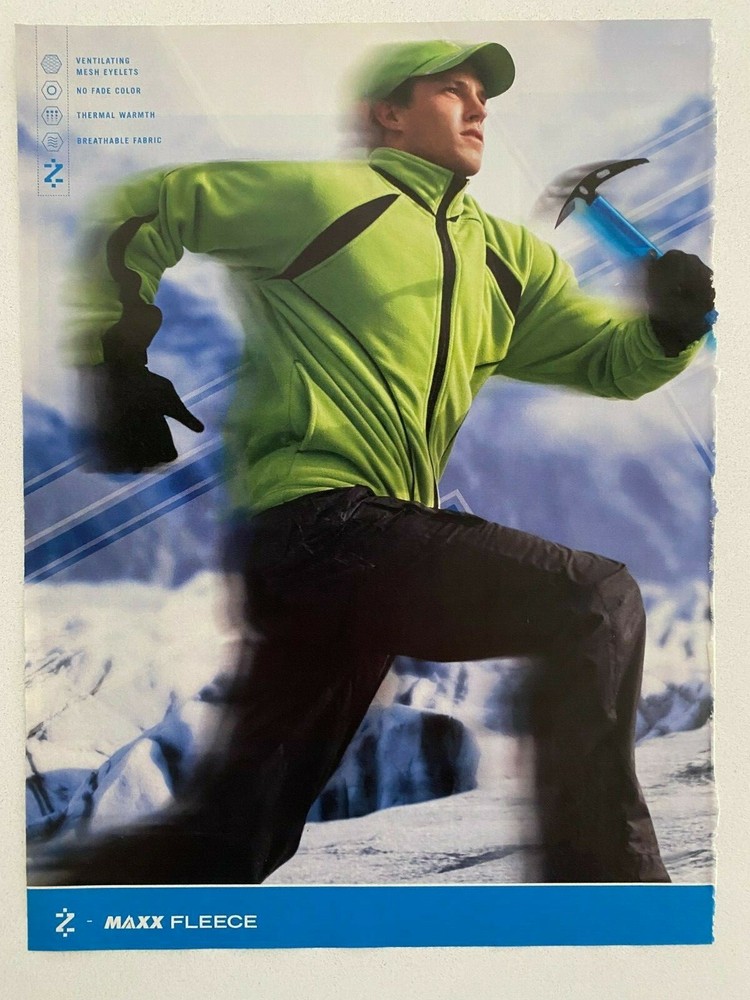 Maxx Fleece 2007 Magazine Ad