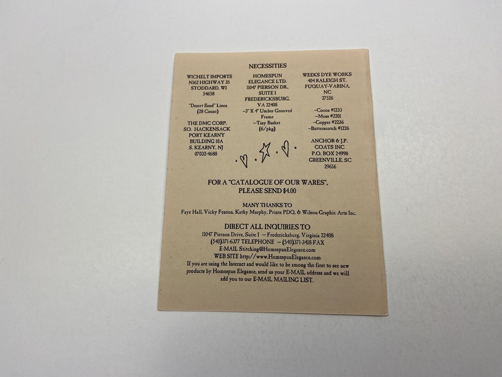 Homespun Elegance Bits & Pieces Happy Hare Counted Cross Stitch Pattern 1M