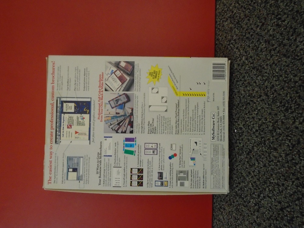 Vintage MyBrochures and Mailers for Windows