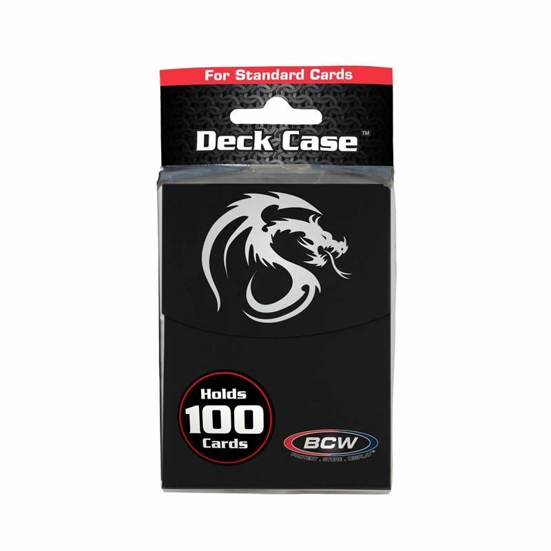BCW Deck Case - Large - Black