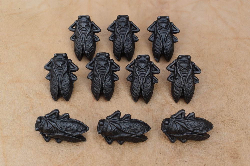 Vintage Cast Iron Knob Honey Bee shape Drawer Cabinet handle cupboard knobs 10pc