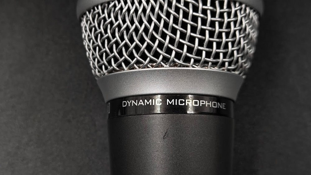 Stage Line DM-2500 Dynamic Microphone Used Working Grey