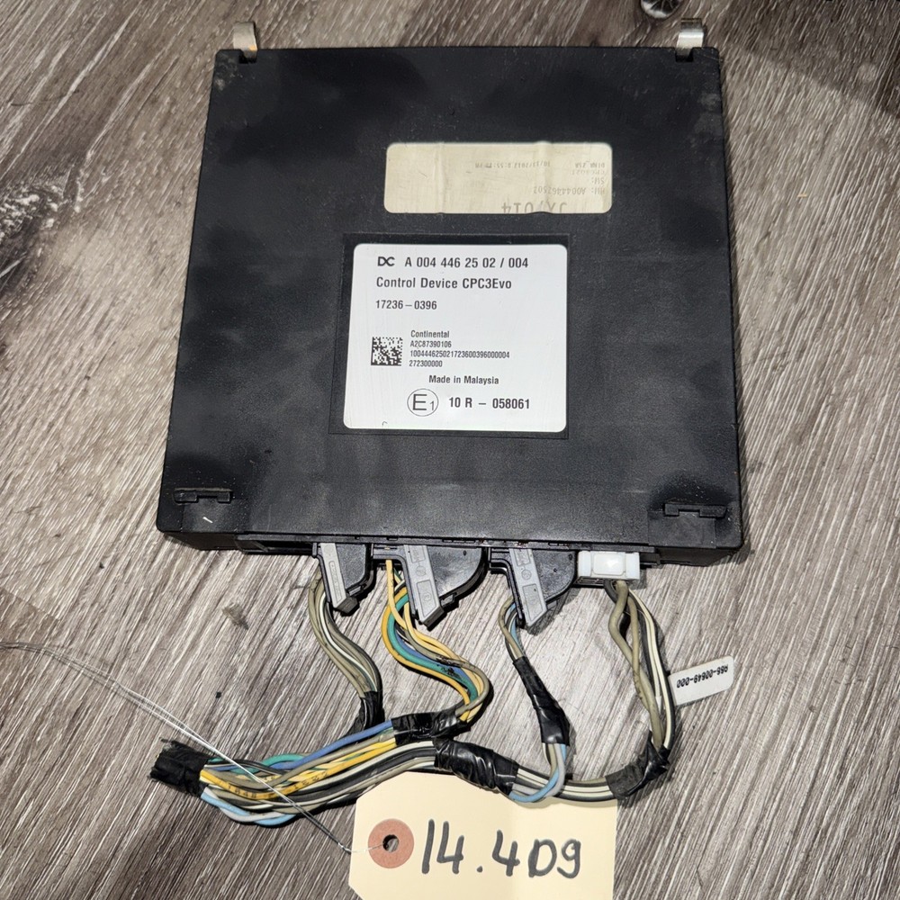 Continental DC Control Device CPC3Evo Module Automatic P/N A 004 446 25 02 / 004