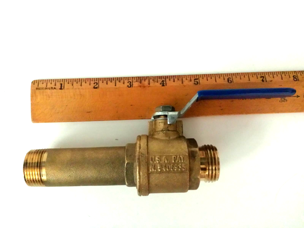 READ THE REVIEWS!!! Brass Water Heater Drain Valve