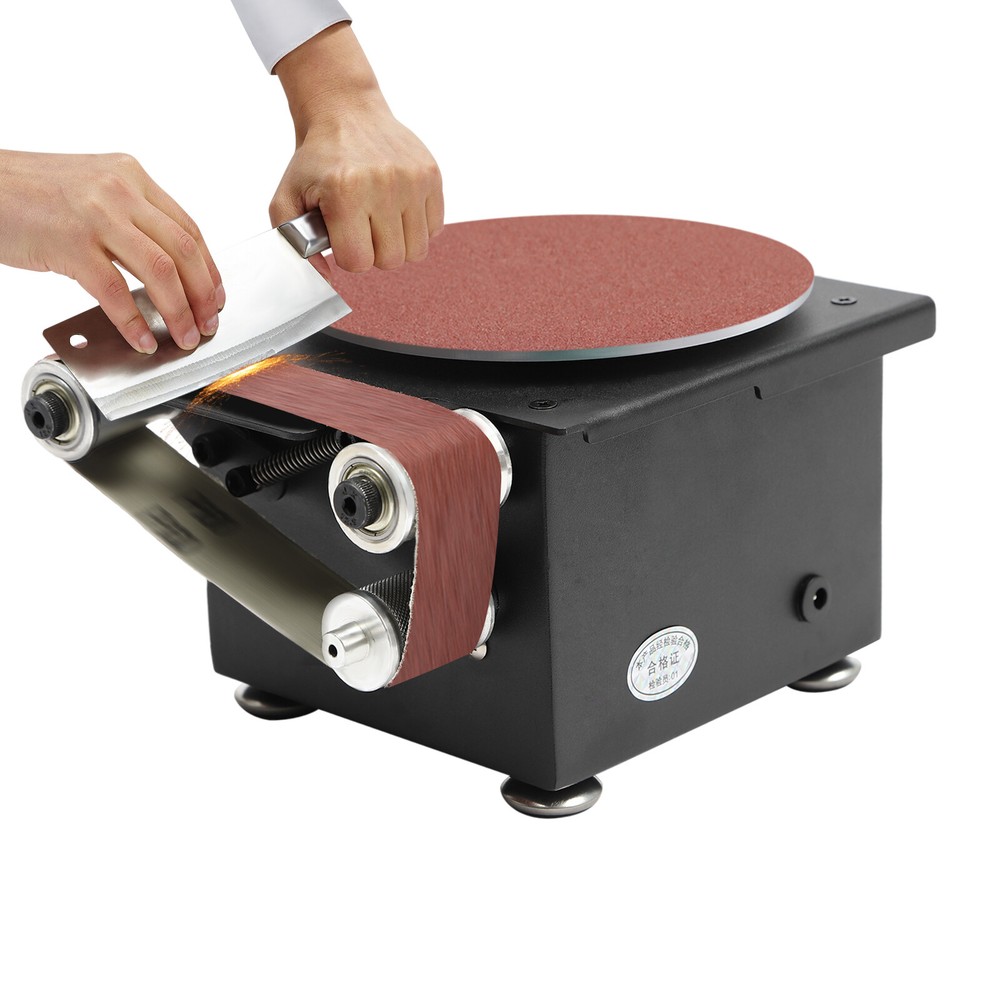 6 inch Electric Disc Sander Machine Edge Sharpener Mini Bench Polisher Tools Kit
