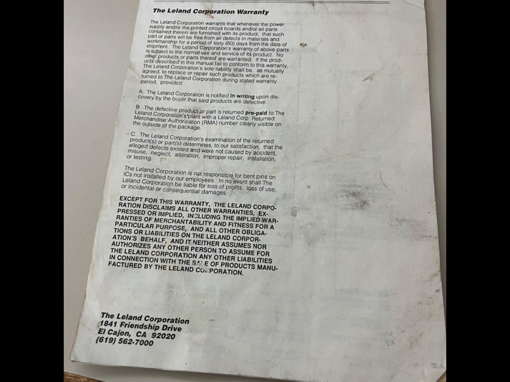 Ataxx Arcade Game Owners Manual