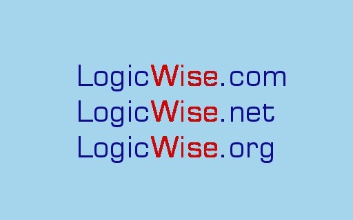 domain name dot com technology related domain name 2 words  - LogicWise.com