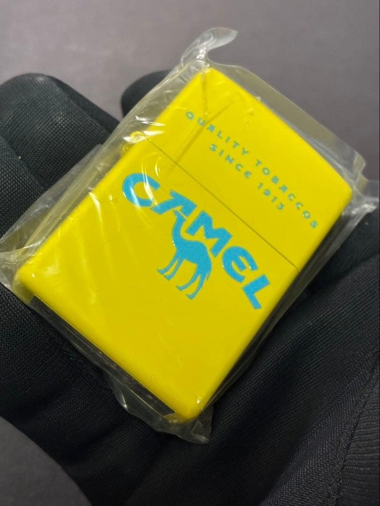 Zippo Camel Double-Sided Limited Edition Yellow 2020 Lighter