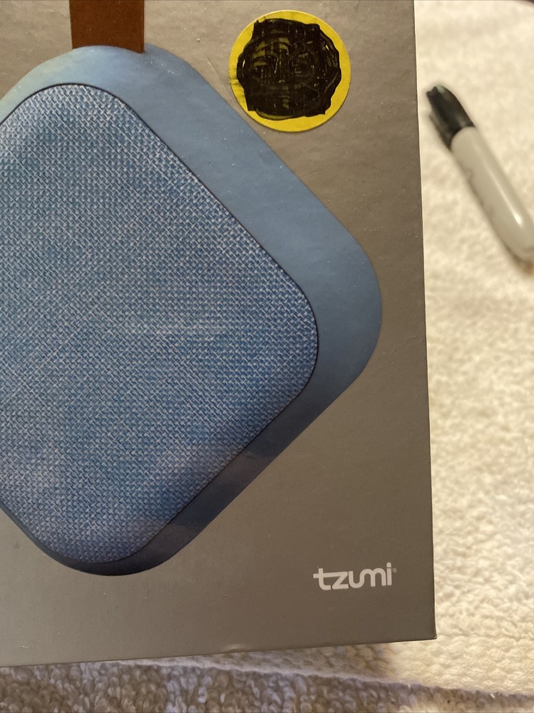 Tzumi Studio Series Speaker Square Mini Waterproof Bluetooth This Sounds Great