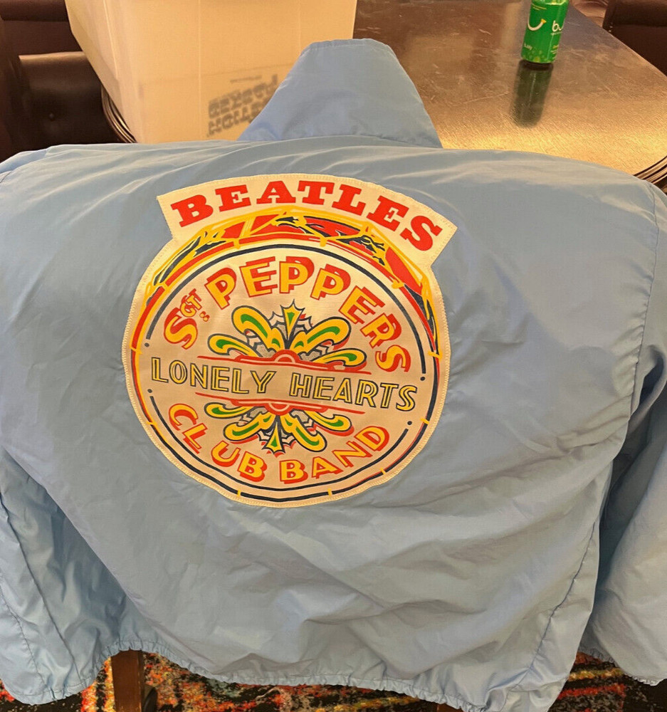 Beatles Towel and Sgt Pepper Windbreaker