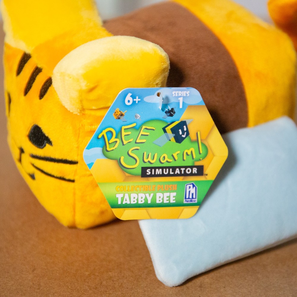 NEW - PhatMojo Bee Swarm Simulator Collectible Plush Series 1 - Basic / Tabby