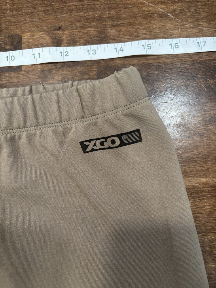 XGO Men’s Size Large Acclimate Dry Base Layer Pants Bottoms Polyester Spandex