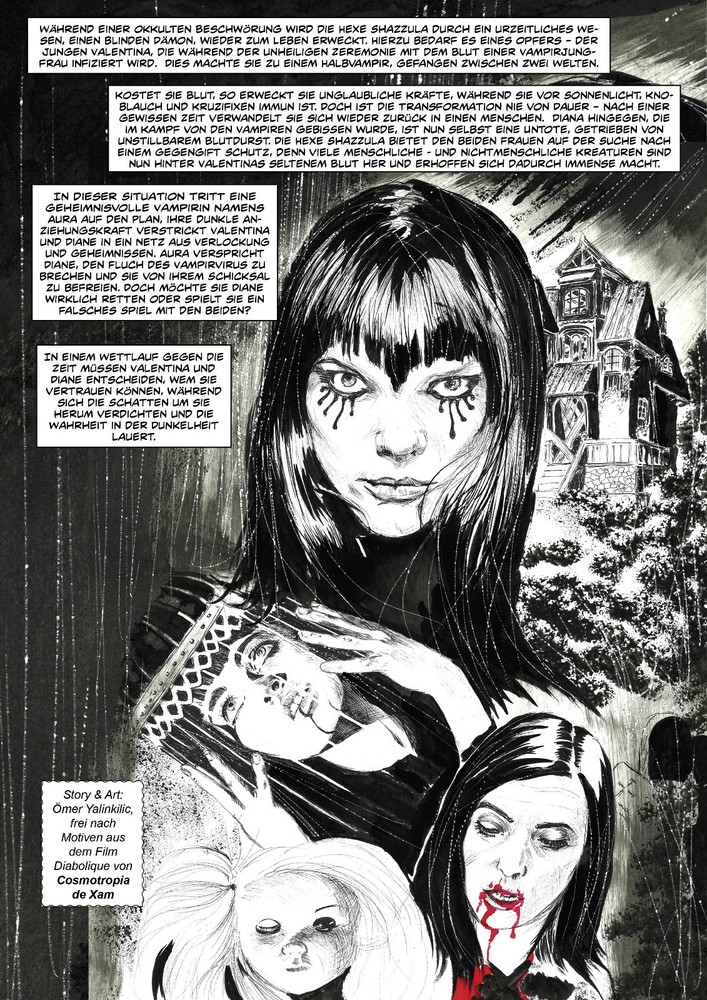 Feral #10 - German Edition SW Horror Comic - Ester Cardella
