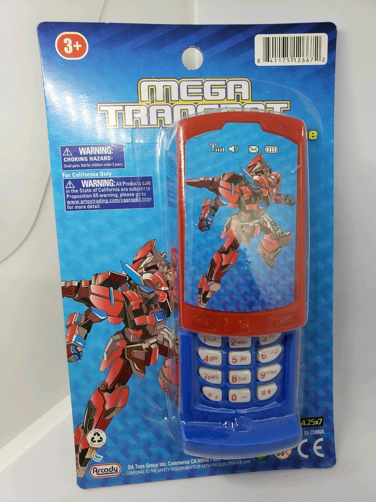 Mega Transbot Collection Toddlers First Cell Phone Interactive Fun