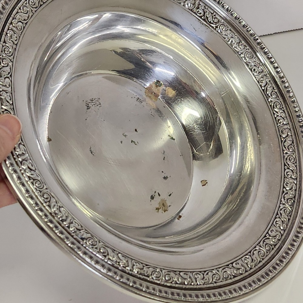 Reed & Barton Large Round Serving Bowl 1201