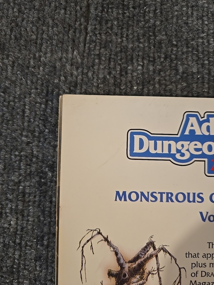 Advanced Dungeons & Dragons Monstrous Compendium Annual Volume One 1994