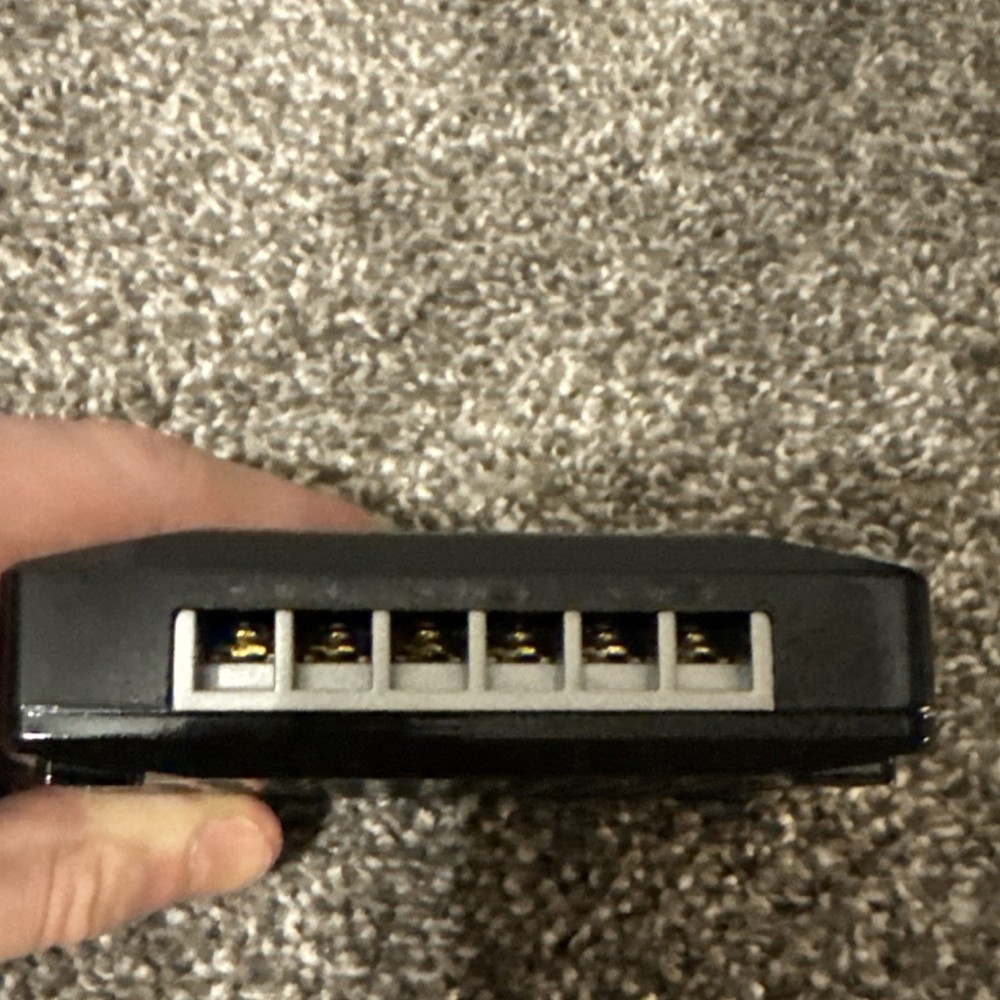 Infinity Reference Car Audio Crossover Pair Signal Processor Modules Black