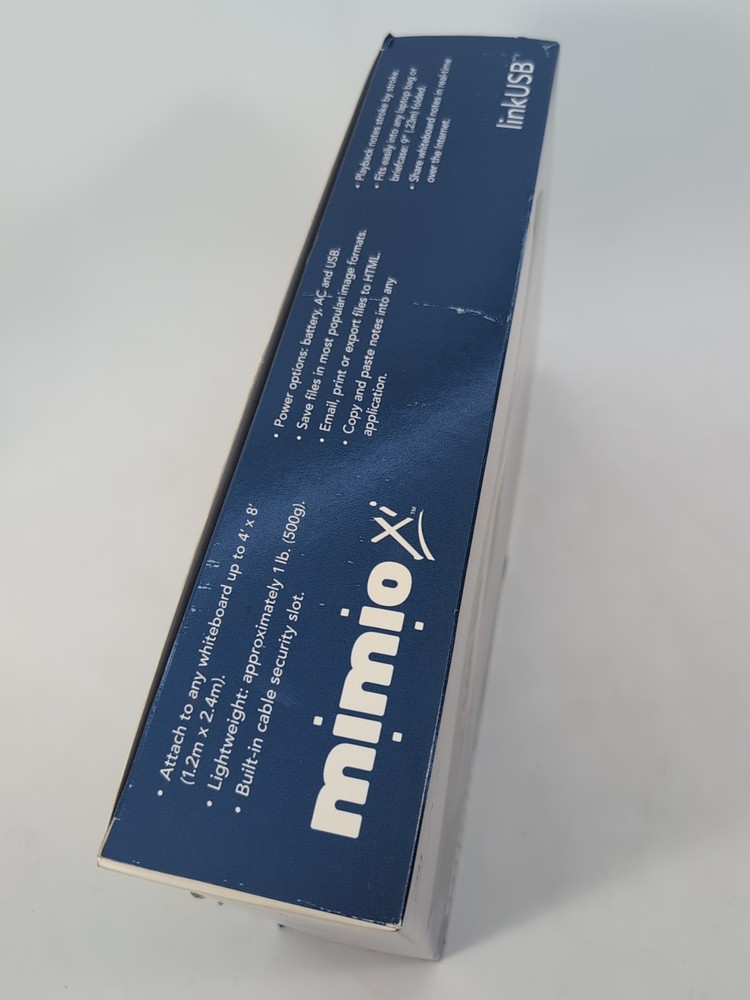 Mimio Xi Digital Whiteboard Recorder Linkusb Module with Software - New Sealed