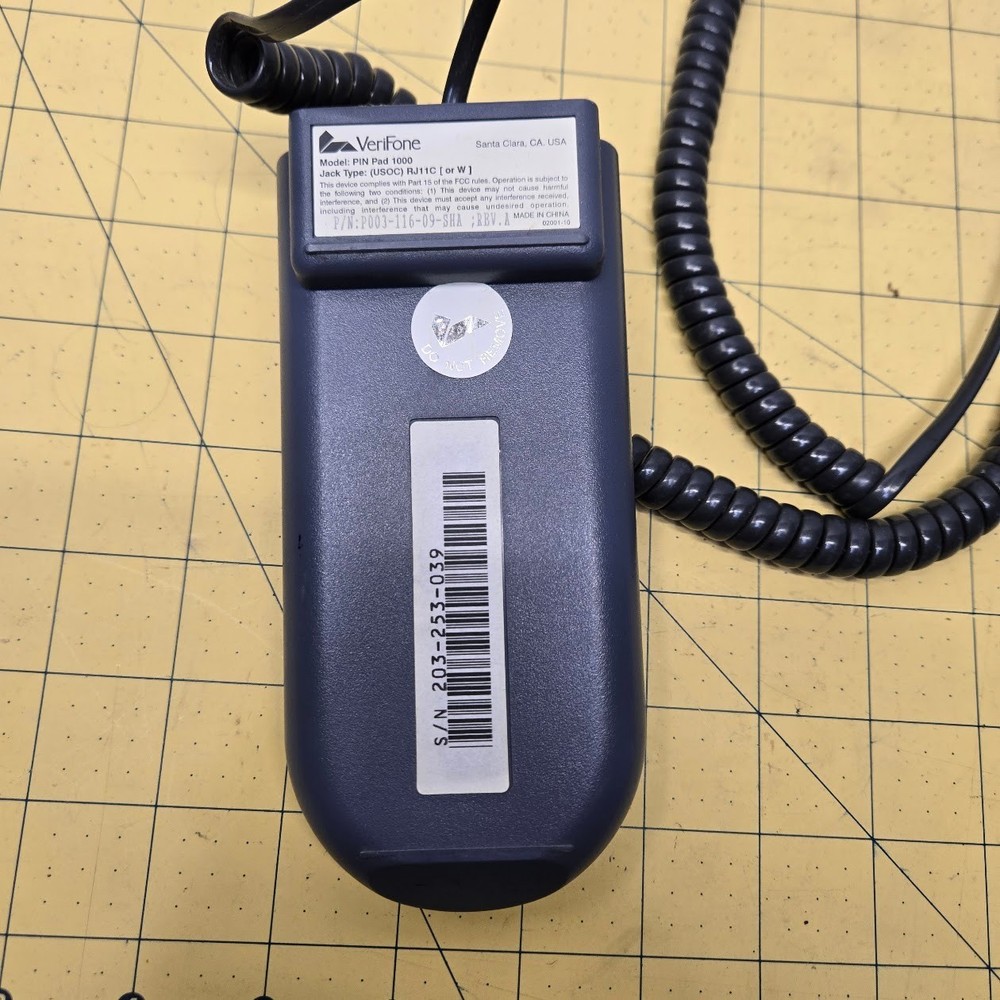 Verifone Pin Pad 1000 With Cable