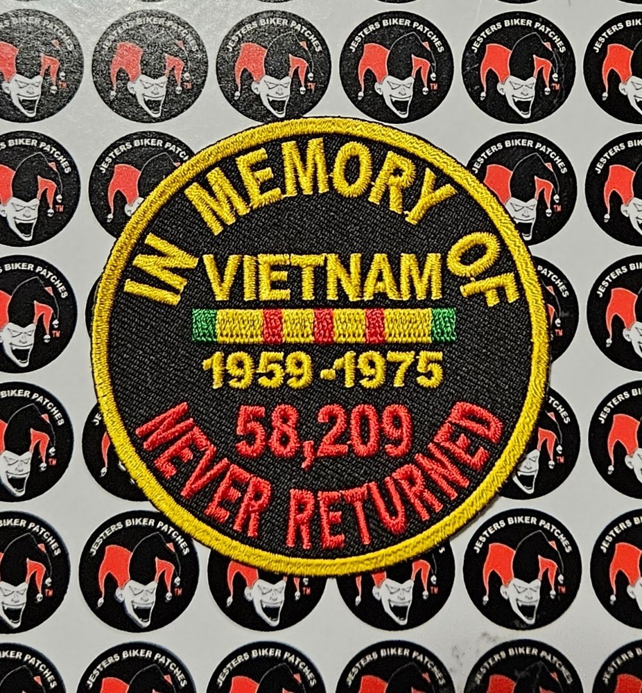 Vietnam Memory Embroidered Patch MR016