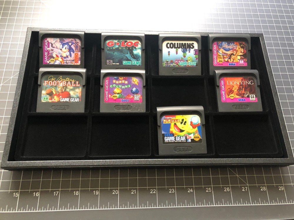 Hard Stackable Case for Nintendo Gameboy/GBA/DS/Game Gear/Switch Display Tray