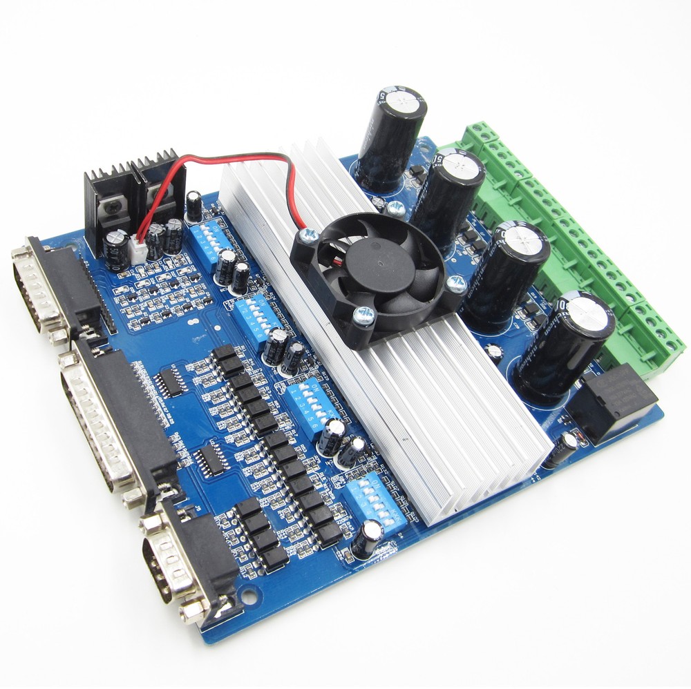 4 Axis CNC 3.5A Stepper Motor TB6560 Driver Controller Board NEW