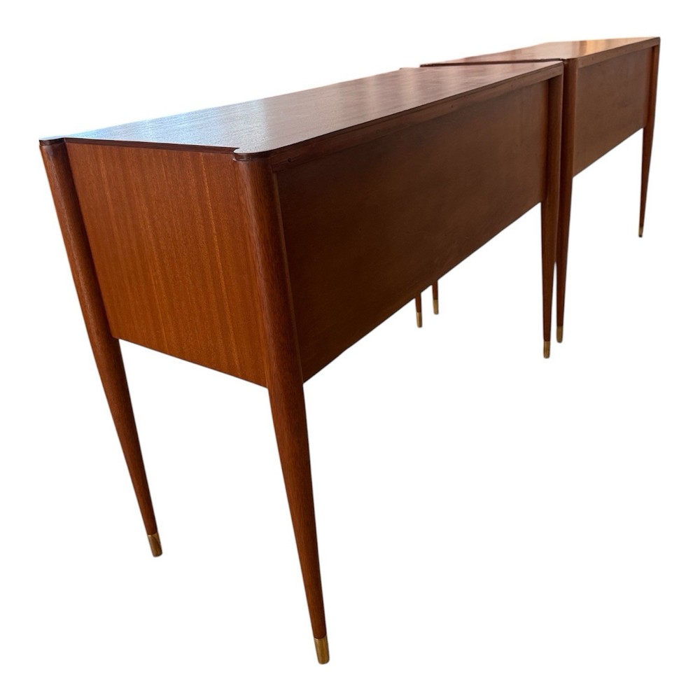 Set Of Paul Frankl Continental Comodes / Console Table