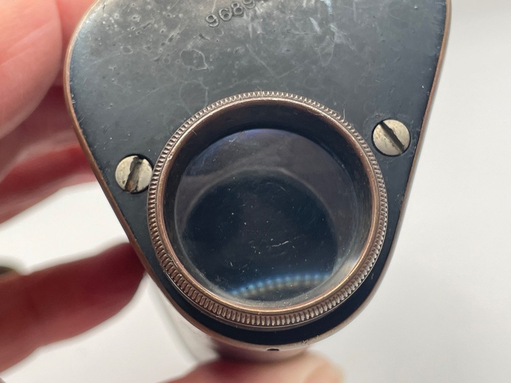 Monocular Goetz Berlin Leather clad WW1 12X