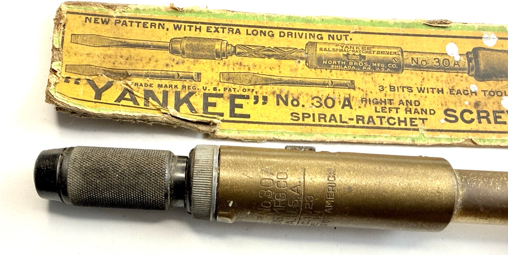 Stanley Yankee Screwdriver No.30A / NO SPRING
