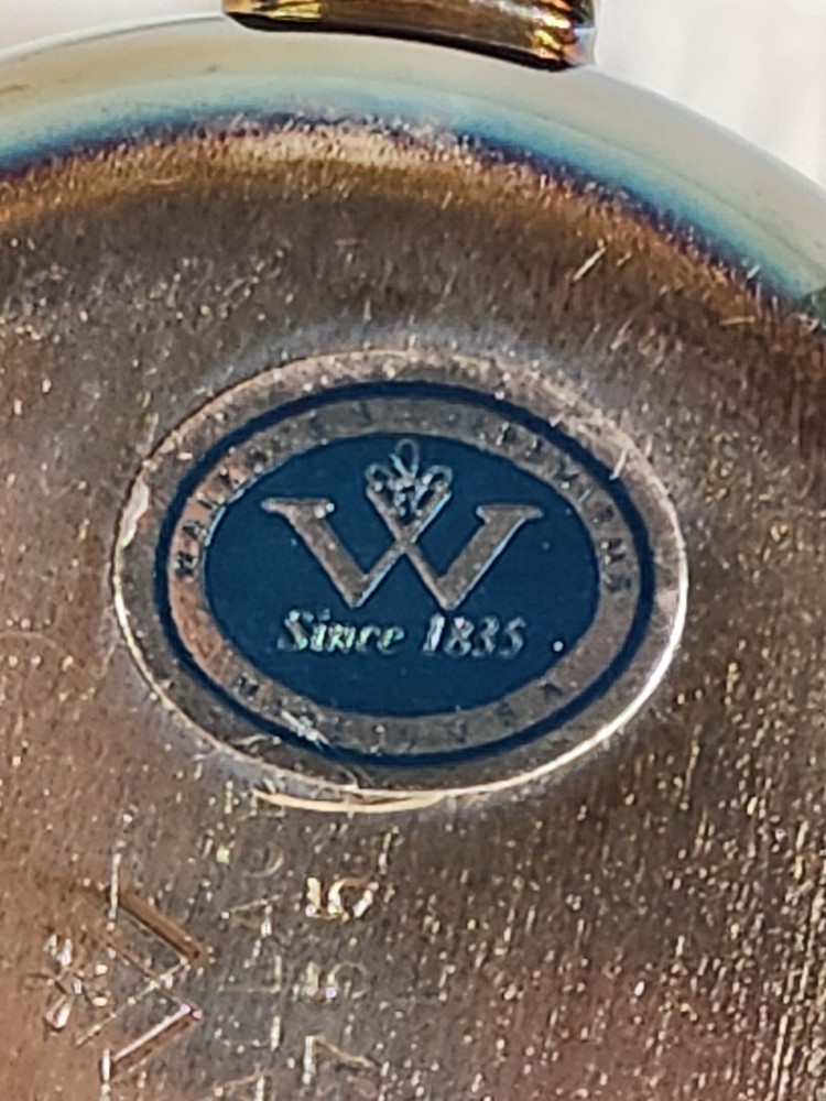 Wallace Silverplate Cup w/ sticker
