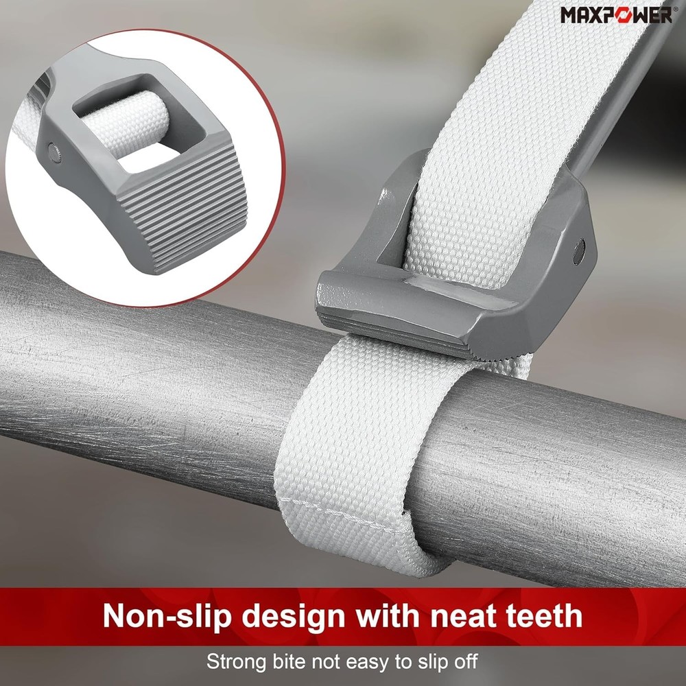 Strap Wrench, 18-inch Handle Adjustable Strap Wrench, Nylon Strap Pipe Wrench