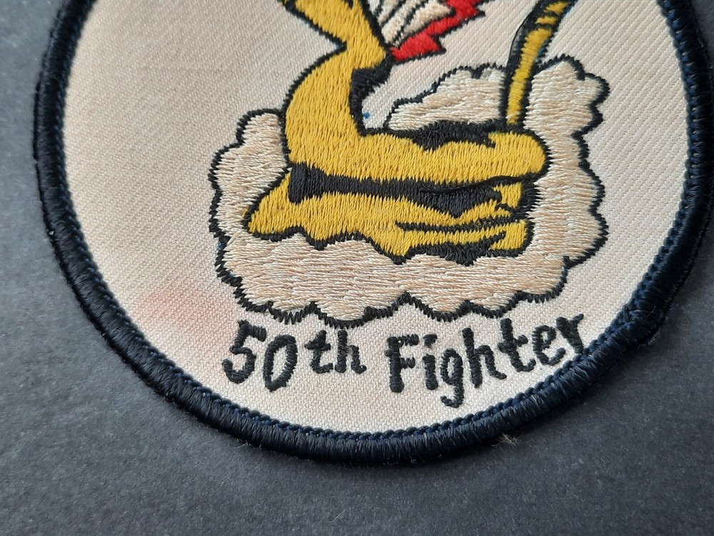 Original USAF Patch 50 FTS Flying Training Squadron T-38 50th Fighter Heritage