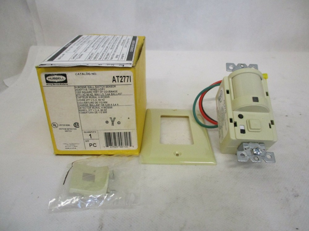 NEW HUBBELL AT277I WALL SWITCH SENSOR 277V