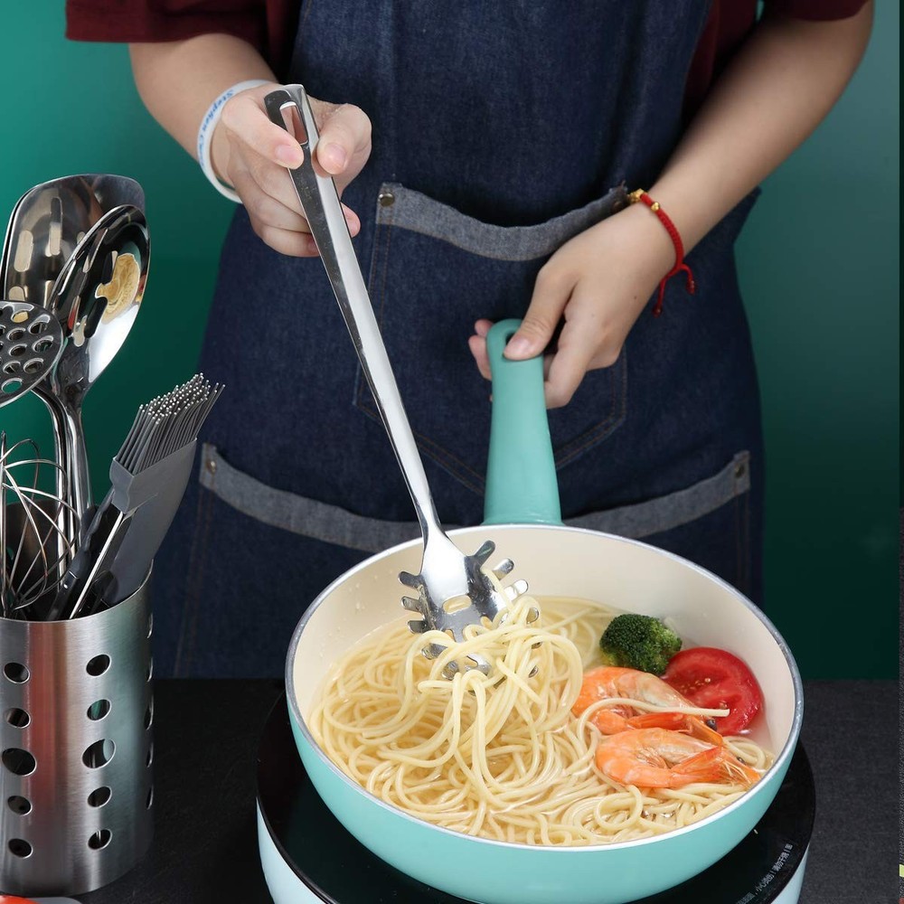 Spaghetti Spoon, Berglander Pasta Server, Stainless K. Silver