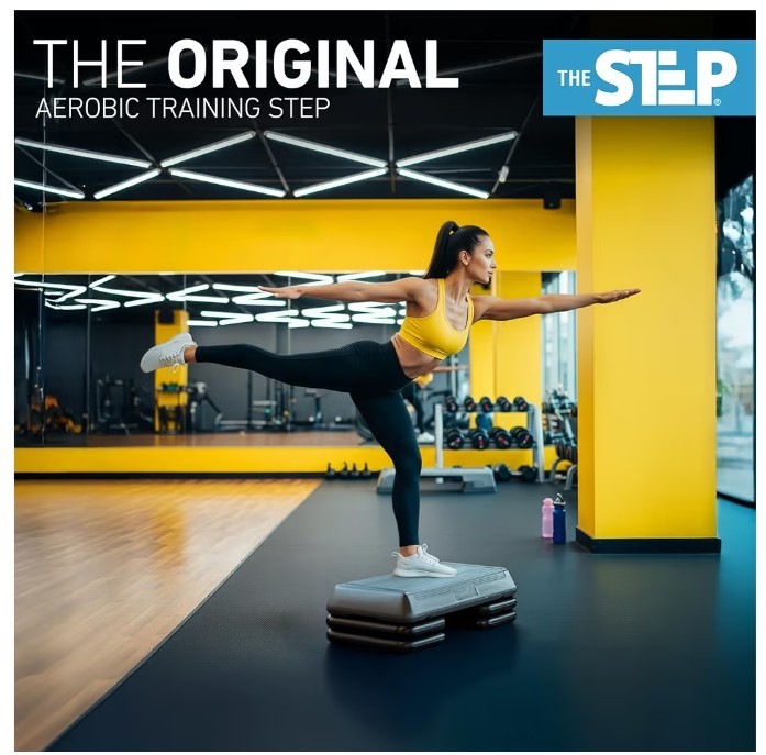 The Original Freestyle STEP Exercise Step Platform, Circuit Size Stepper-Grey