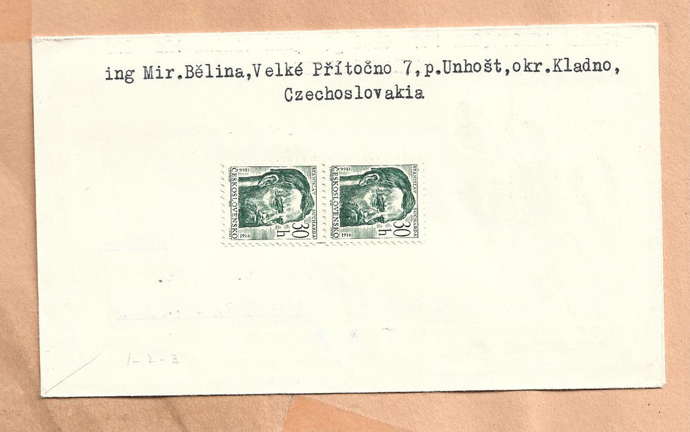 CZECHOSLOVAKIA SPACE SEP 26,1966 SPACE COVER