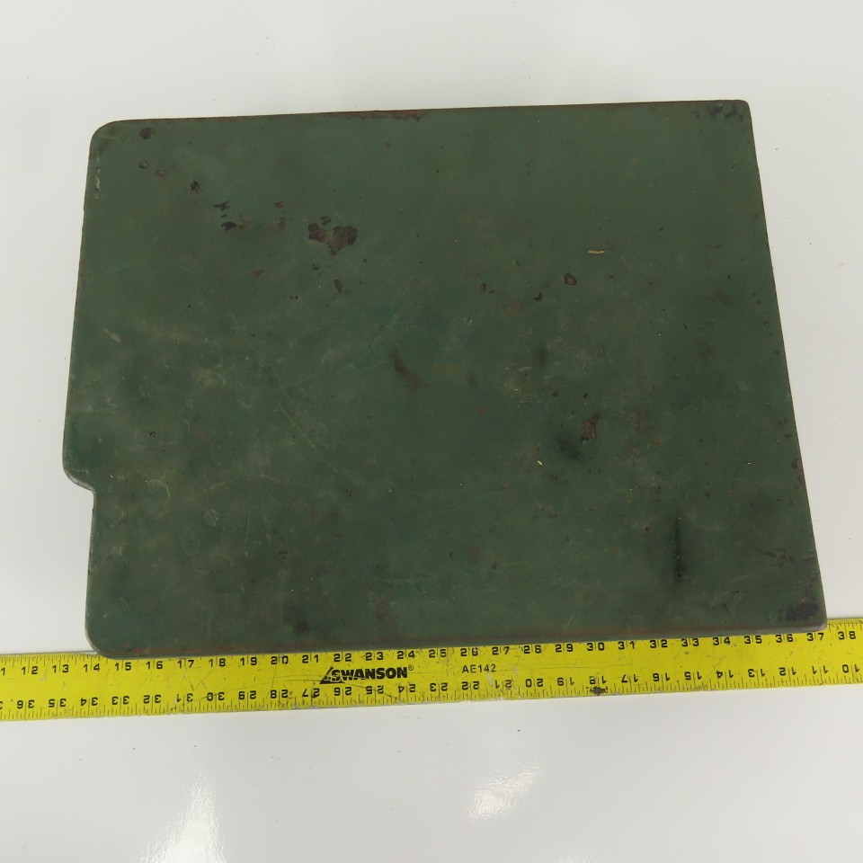 J.T. Towsley 21-1/2" x 17" Antique Steel Band Saw Deck 36"