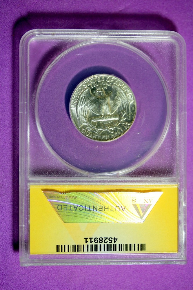 1964 ANACS MS65 Washington Quarter #B29691