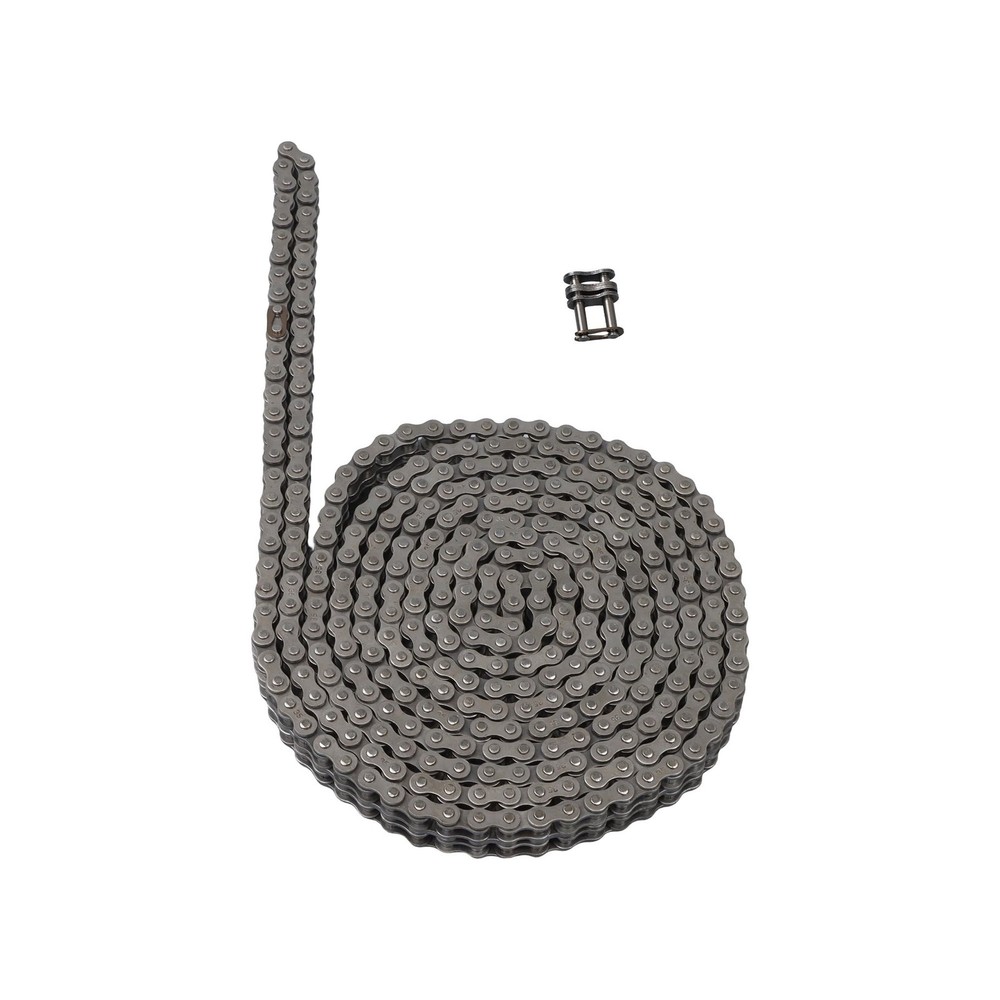 10 FT #35-2 Double Strand Roller Chain Set Includes 2 Connecting Links