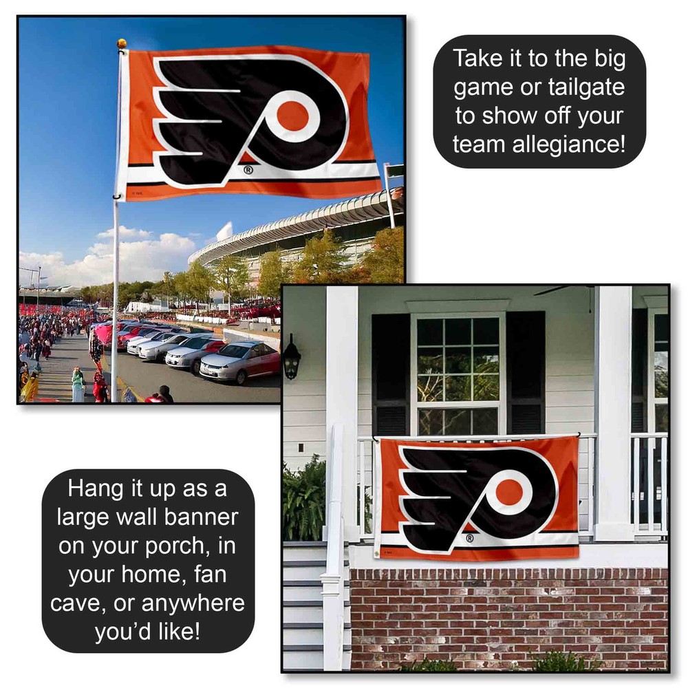 Philadelphia Flyers Stripe Flag