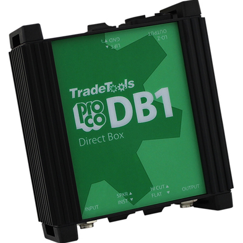 Pro Co DB-1 1-Channel Passive Instrument Direct Box