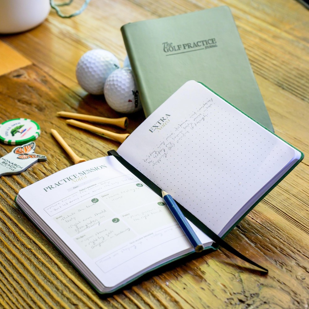 The Golf Practice Journal: Maximize Your Practice, Track Progress, and Elevat...
