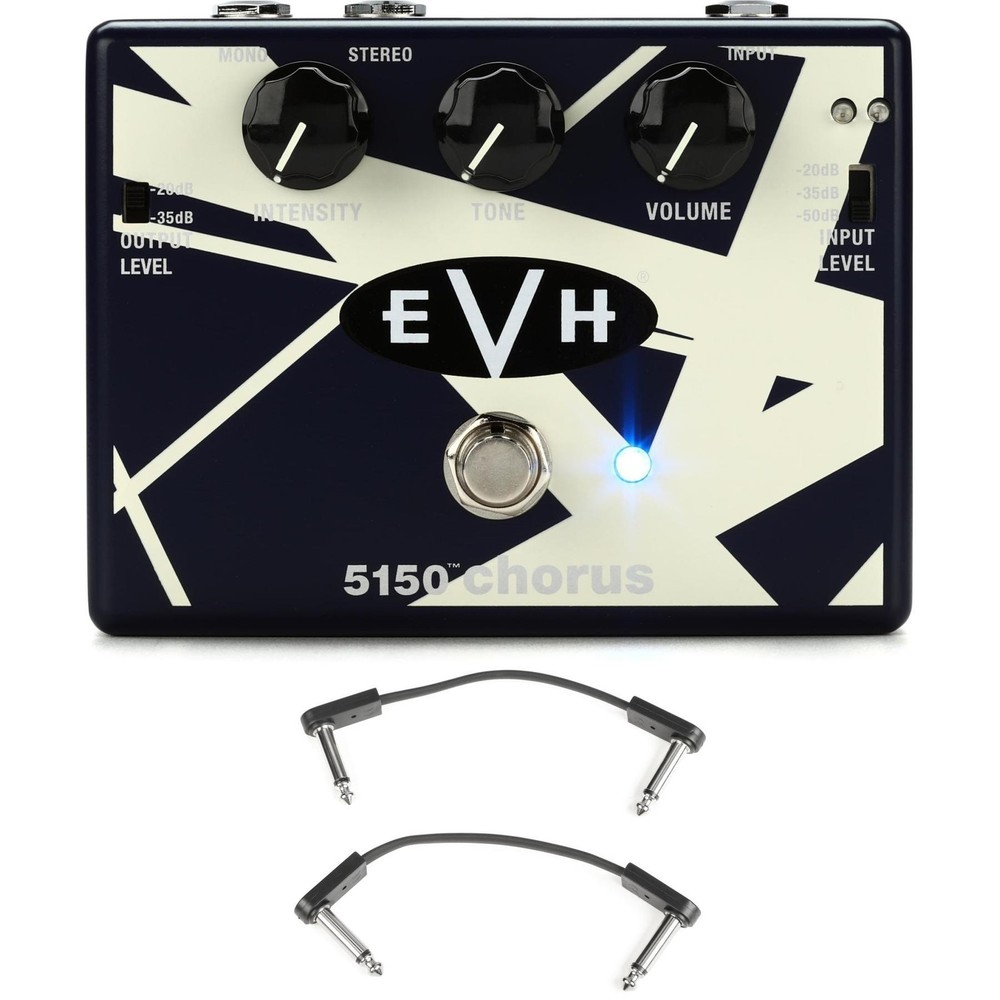 MXR EVH 5150 Chorus Pedal with EBS Patch Cables