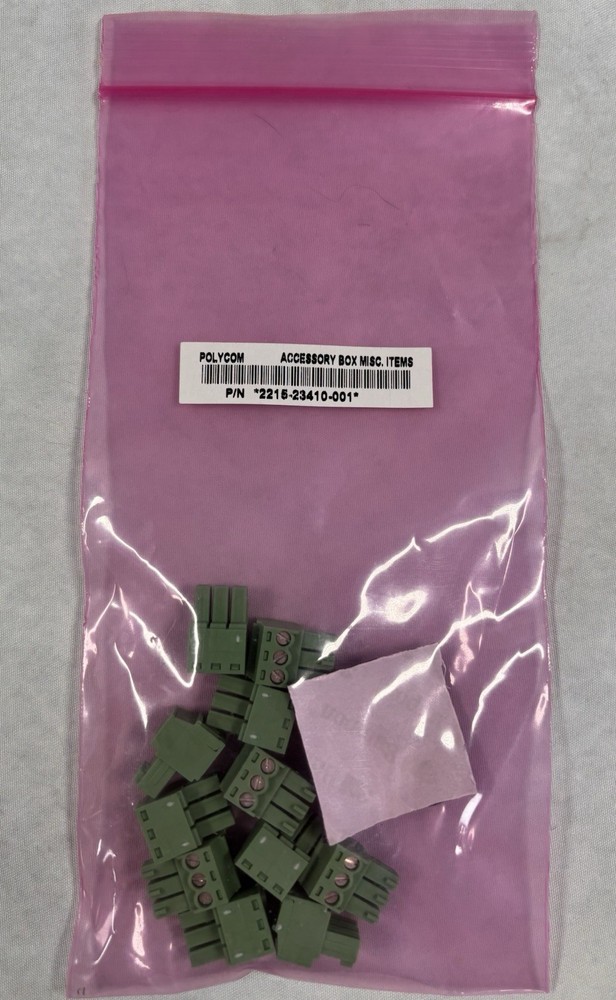 Polycom HDX Cable & Accessory Cord Bundle Kit – Open Box – Includes Cables, Docs