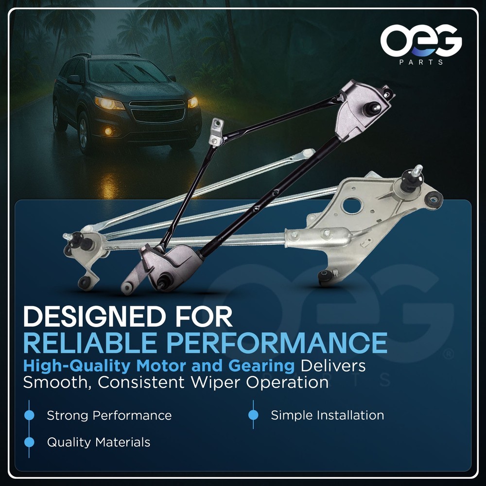 New Wiper Motor Linkage Replacement for Freightliner Sprinter 3500 02-06 Front